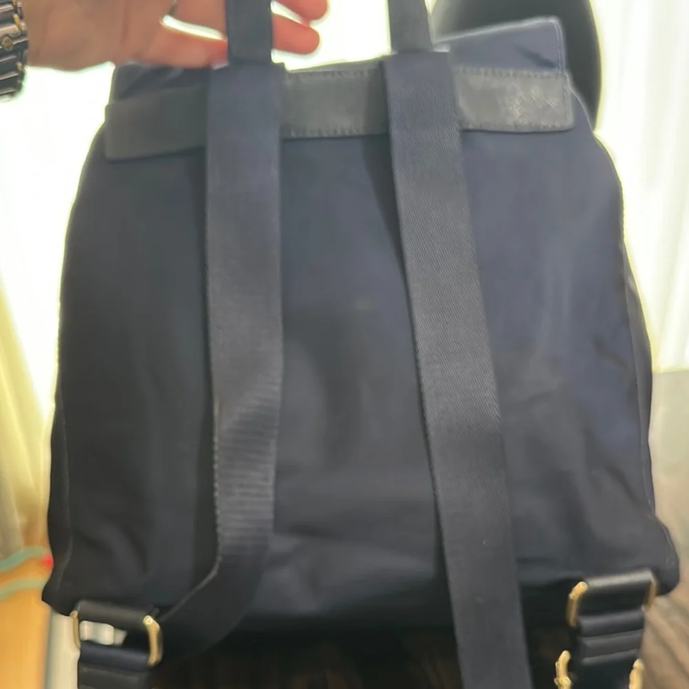 Tory Burch Blue Backpack